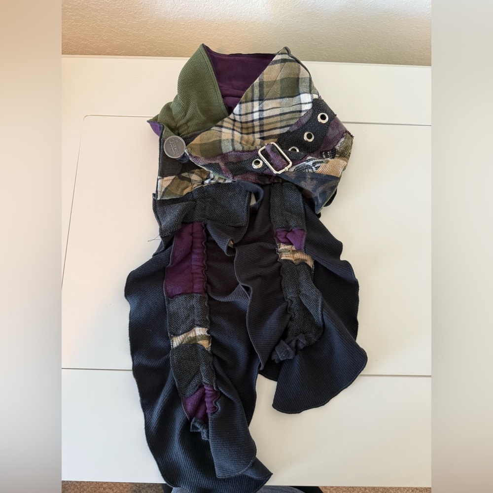 Unique up cycled scarf